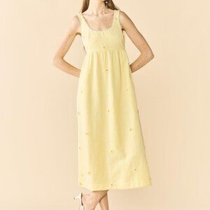 Emily Dress - Soft Butter Yellow